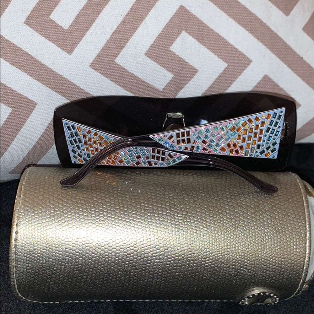 Judith Leiber Moto Glasses